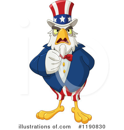Royalty-Free (RF) Uncle Sam Clipart Illustration by yayayoyo - Stock Sample #1190830