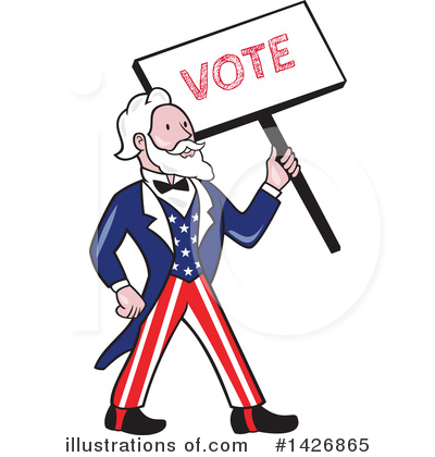 Royalty-Free (RF) Uncle Sam Clipart Illustration by patrimonio - Stock Sample #1426865