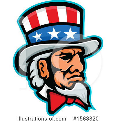 Royalty-Free (RF) Uncle Sam Clipart Illustration by patrimonio - Stock Sample #1563820