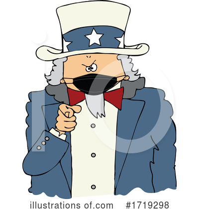 Royalty-Free (RF) Uncle Sam Clipart Illustration by djart - Stock Sample #1719298