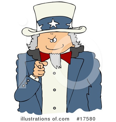 Uncle Sam Clipart #17580 by djart