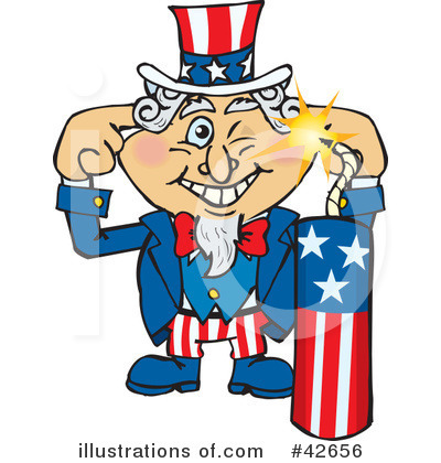 Royalty-Free (RF) Uncle Sam Clipart Illustration by Dennis Holmes Designs - Stock Sample #42656