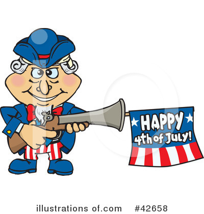 Royalty-Free (RF) Uncle Sam Clipart Illustration by Dennis Holmes Designs - Stock Sample #42658