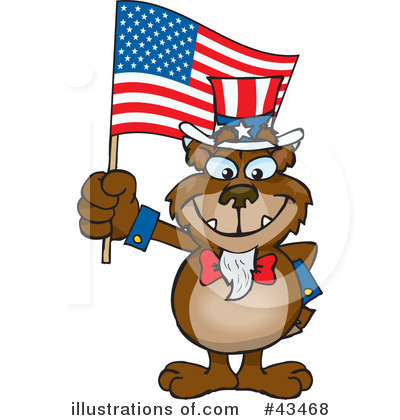 Royalty-Free (RF) Uncle Sam Clipart Illustration by Dennis Holmes Designs - Stock Sample #43468