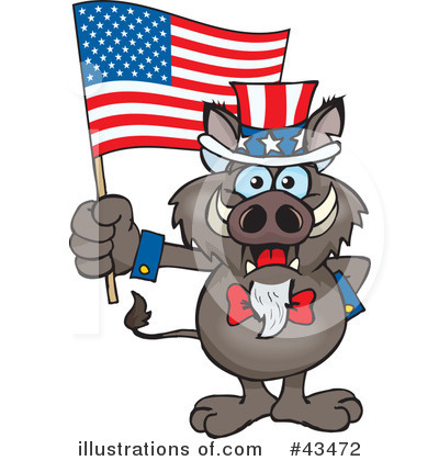Royalty-Free (RF) Uncle Sam Clipart Illustration by Dennis Holmes Designs - Stock Sample #43472