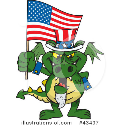Royalty-Free (RF) Uncle Sam Clipart Illustration by Dennis Holmes Designs - Stock Sample #43497