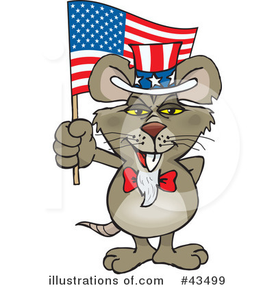 Royalty-Free (RF) Uncle Sam Clipart Illustration by Dennis Holmes Designs - Stock Sample #43499