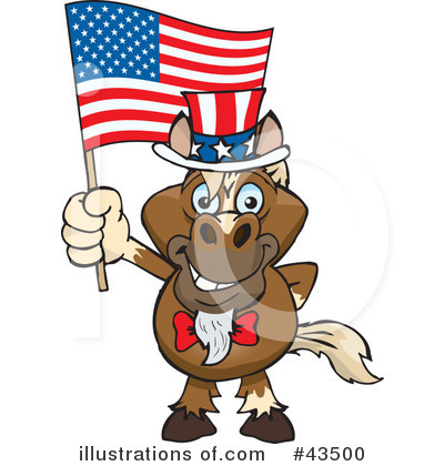 Royalty-Free (RF) Uncle Sam Clipart Illustration by Dennis Holmes Designs - Stock Sample #43500