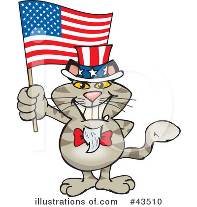 Royalty-Free (RF) Uncle Sam Clipart Illustration by Dennis Holmes Designs - Stock Sample #43510