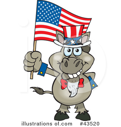 Royalty-Free (RF) Uncle Sam Clipart Illustration by Dennis Holmes Designs - Stock Sample #43520