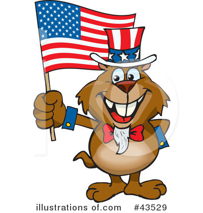 Royalty-Free (RF) Uncle Sam Clipart Illustration by Dennis Holmes Designs - Stock Sample #43529