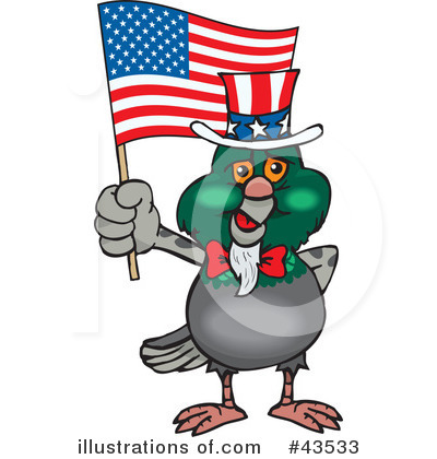 Royalty-Free (RF) Uncle Sam Clipart Illustration by Dennis Holmes Designs - Stock Sample #43533