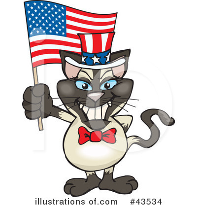 Royalty-Free (RF) Uncle Sam Clipart Illustration by Dennis Holmes Designs - Stock Sample #43534