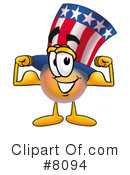 Uncle Sam Clipart #8094 by Mascot Junction