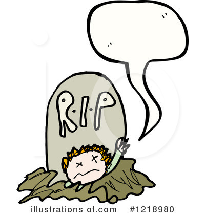Grave Clipart #1218980 by lineartestpilot