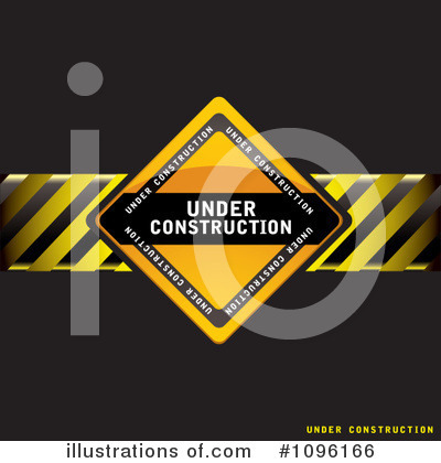 Royalty-Free (RF) Under Construction Clipart Illustration by michaeltravers - Stock Sample #1096166