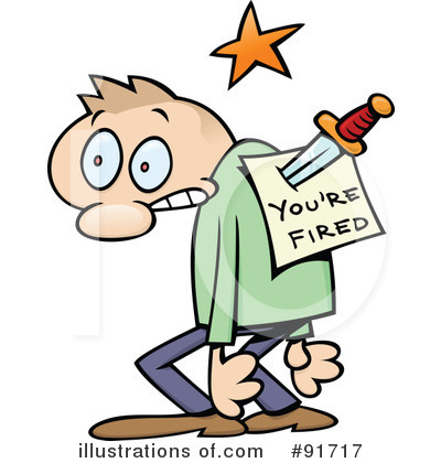 Royalty-Free (RF) Unemployed Clipart Illustration by gnurf - Stock Sample #91717