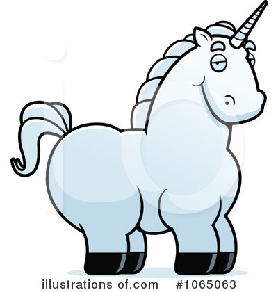 Royalty-Free (RF) Unicorn Clipart Illustration by Cory Thoman - Stock Sample #1065063