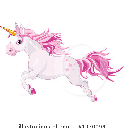 Royalty-Free (RF) Unicorn Clipart Illustration by Pushkin - Stock Sample #1070096