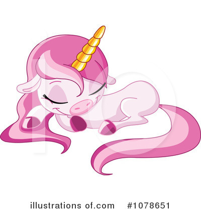 Royalty-Free (RF) Unicorn Clipart Illustration by yayayoyo - Stock Sample #1078651