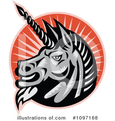 Unicorn Clipart #1097168 by patrimonio