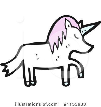 Royalty-Free (RF) Unicorn Clipart Illustration by lineartestpilot - Stock Sample #1153933