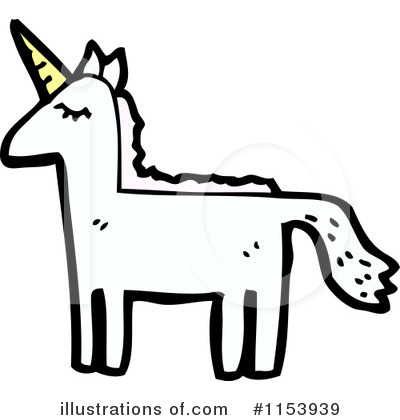 Royalty-Free (RF) Unicorn Clipart Illustration by lineartestpilot - Stock Sample #1153939
