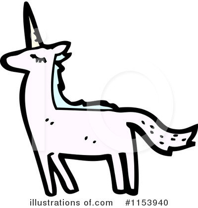 Royalty-Free (RF) Unicorn Clipart Illustration by lineartestpilot - Stock Sample #1153940