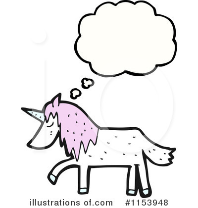Royalty-Free (RF) Unicorn Clipart Illustration by lineartestpilot - Stock Sample #1153948