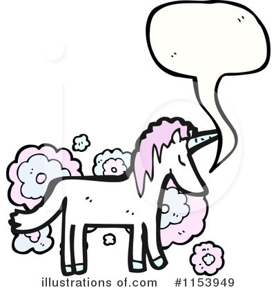 Royalty-Free (RF) Unicorn Clipart Illustration by lineartestpilot - Stock Sample #1153949