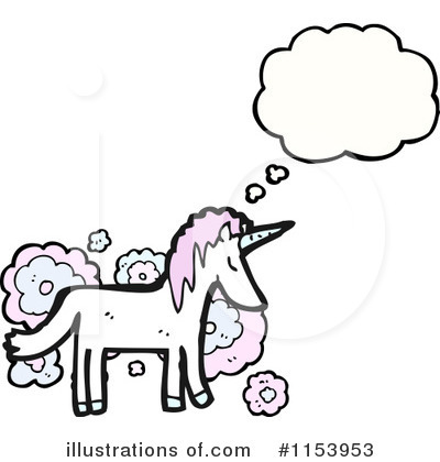 Royalty-Free (RF) Unicorn Clipart Illustration by lineartestpilot - Stock Sample #1153953