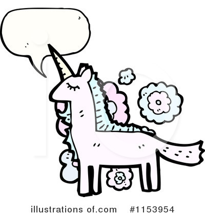 Royalty-Free (RF) Unicorn Clipart Illustration by lineartestpilot - Stock Sample #1153954