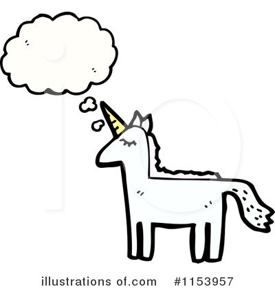Royalty-Free (RF) Unicorn Clipart Illustration by lineartestpilot - Stock Sample #1153957
