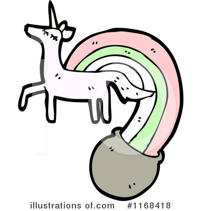 Royalty-Free (RF) Unicorn Clipart Illustration by lineartestpilot - Stock Sample #1168418