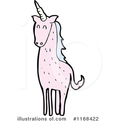 Royalty-Free (RF) Unicorn Clipart Illustration by lineartestpilot - Stock Sample #1168422
