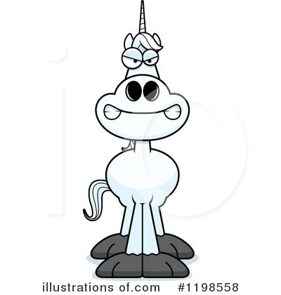Royalty-Free (RF) Unicorn Clipart Illustration by Cory Thoman - Stock Sample #1198558
