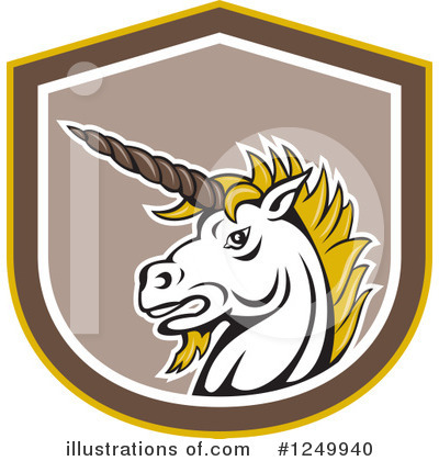Unicorn Clipart #1249940 by patrimonio
