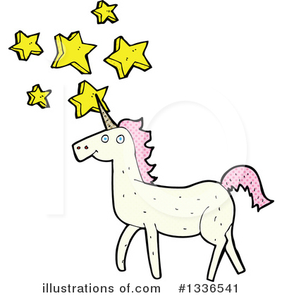 Royalty-Free (RF) Unicorn Clipart Illustration by lineartestpilot - Stock Sample #1336541