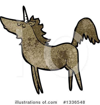 Royalty-Free (RF) Unicorn Clipart Illustration by lineartestpilot - Stock Sample #1336548