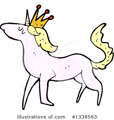 Royalty-Free (RF) Unicorn Clipart Illustration by lineartestpilot - Stock Sample #1336563