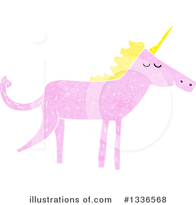 Royalty-Free (RF) Unicorn Clipart Illustration by lineartestpilot - Stock Sample #1336568