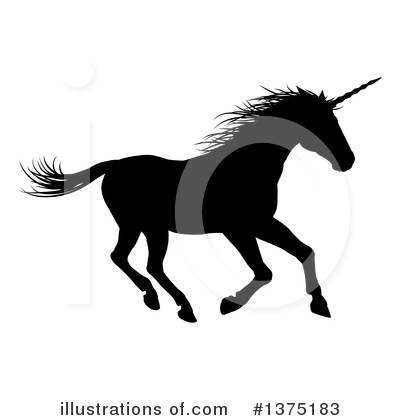Royalty-Free (RF) Unicorn Clipart Illustration by AtStockIllustration - Stock Sample #1375183