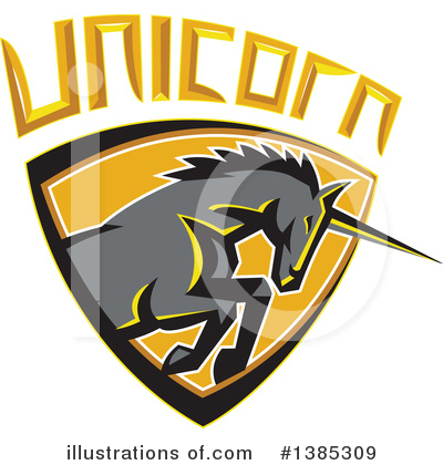 Unicorn Clipart #1385309 by patrimonio