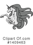 Unicorn Clipart #1409463 by Vector Tradition SM