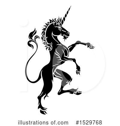 Royalty-Free (RF) Unicorn Clipart Illustration by AtStockIllustration - Stock Sample #1529768