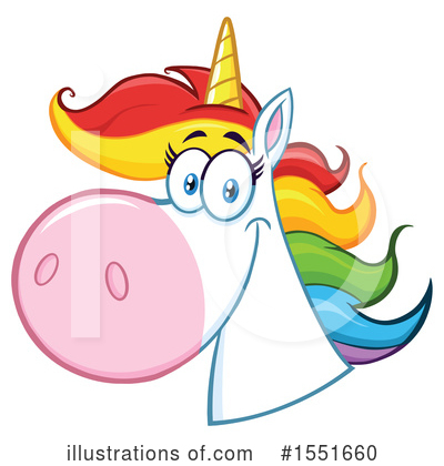 Unicorn Clipart #1551660 by Hit Toon