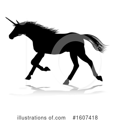 Royalty-Free (RF) Unicorn Clipart Illustration by AtStockIllustration - Stock Sample #1607418
