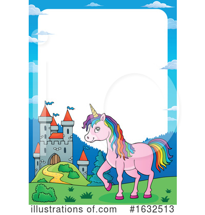 Royalty-Free (RF) Unicorn Clipart Illustration by visekart - Stock Sample #1632513