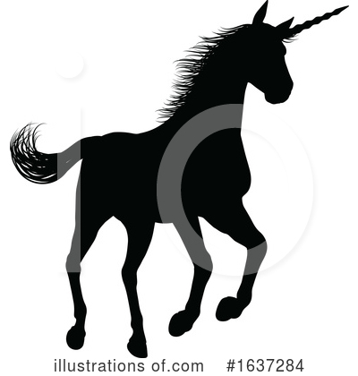 Royalty-Free (RF) Unicorn Clipart Illustration by AtStockIllustration - Stock Sample #1637284