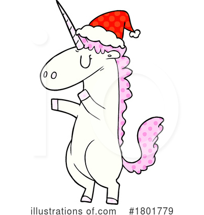Royalty-Free (RF) Unicorn Clipart Illustration by lineartestpilot - Stock Sample #1801779
